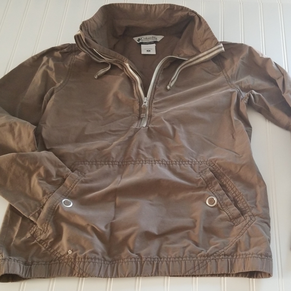 Columbia women's brown omni-shade windbreaker